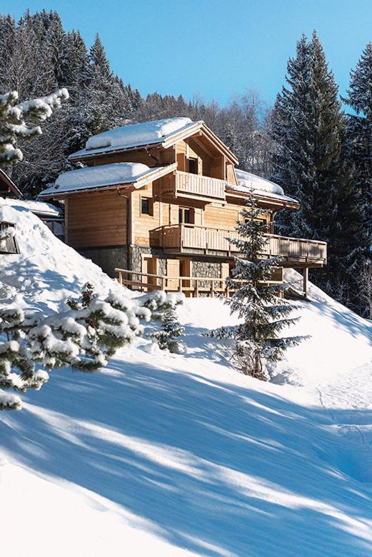 Les Chalets-Hôtel de la Croix-Fry Manigod Exterior foto
